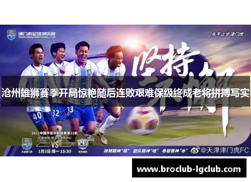 沧州雄狮赛季开局惊艳随后连败艰难保级终成老将拼搏写实